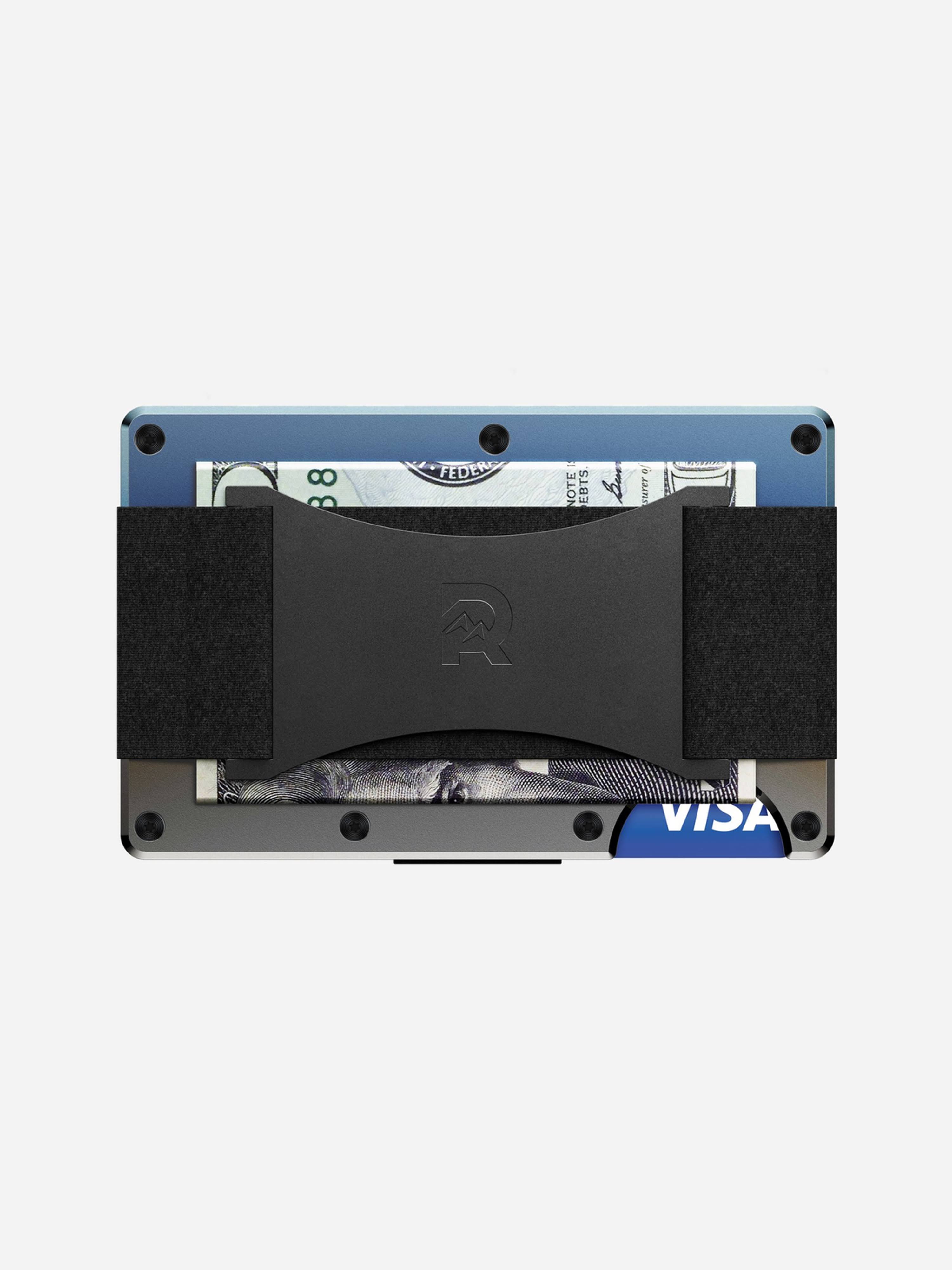 The Ridge RFID Wallet | Titanium - Burnt | Cash Strap
