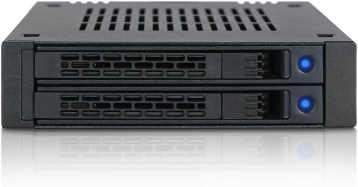 ICY DOCK 6 x 2.5” SATA HDD / SSD Hot Swap Cage for External 5.25” Bay | ExpressCage MB326SP-B