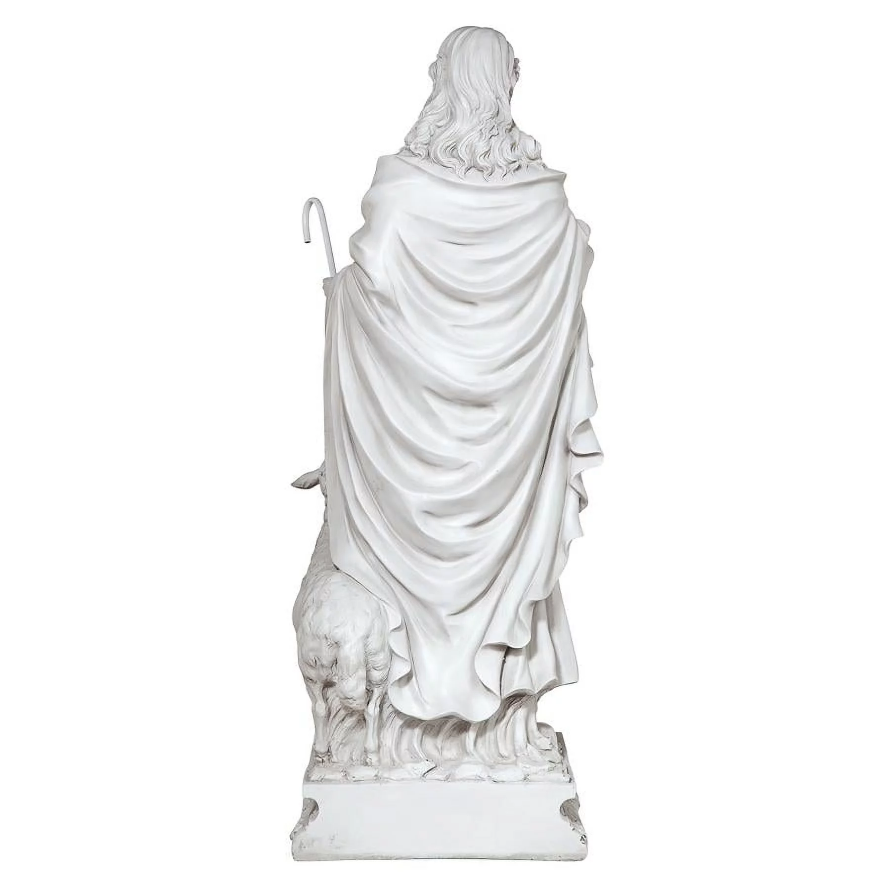 Design Toscano Jesus, The Good Shepherd Garden Statue: Grande