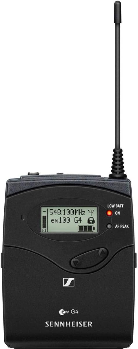 Sennheiser EW 112P G4 – G Omni-directional Wireless Lavalier Microphone System,Black