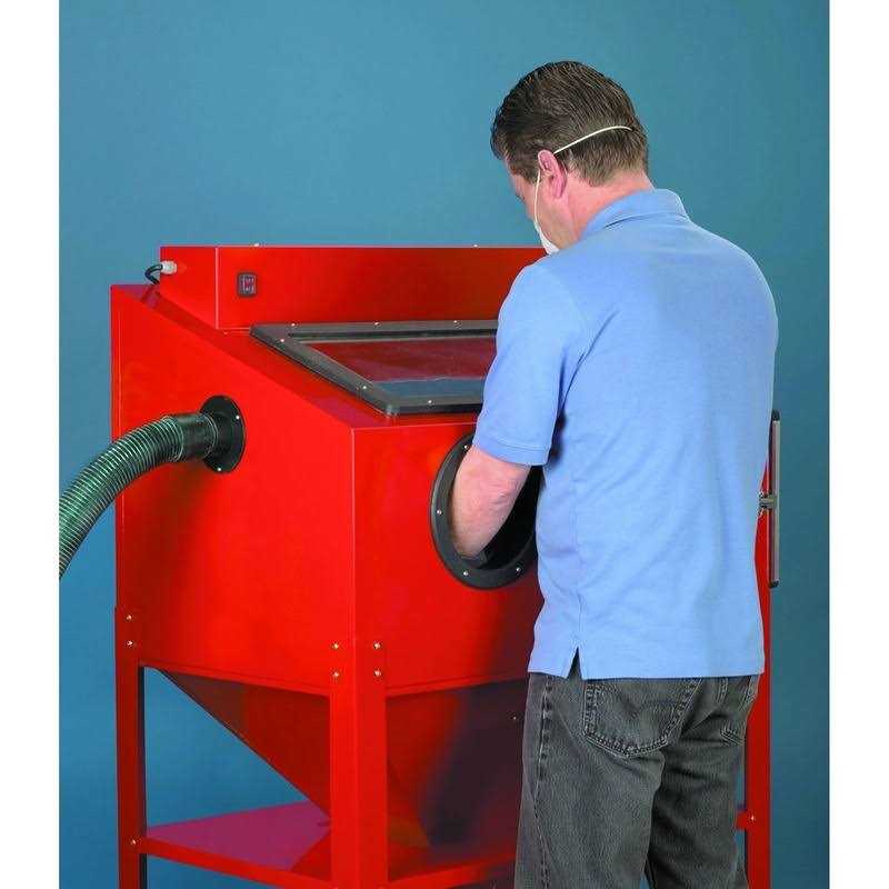 Central Pneumatic 40 lb Capacity Floor Blast Cabinet - Shop Hardware Tools Online Store