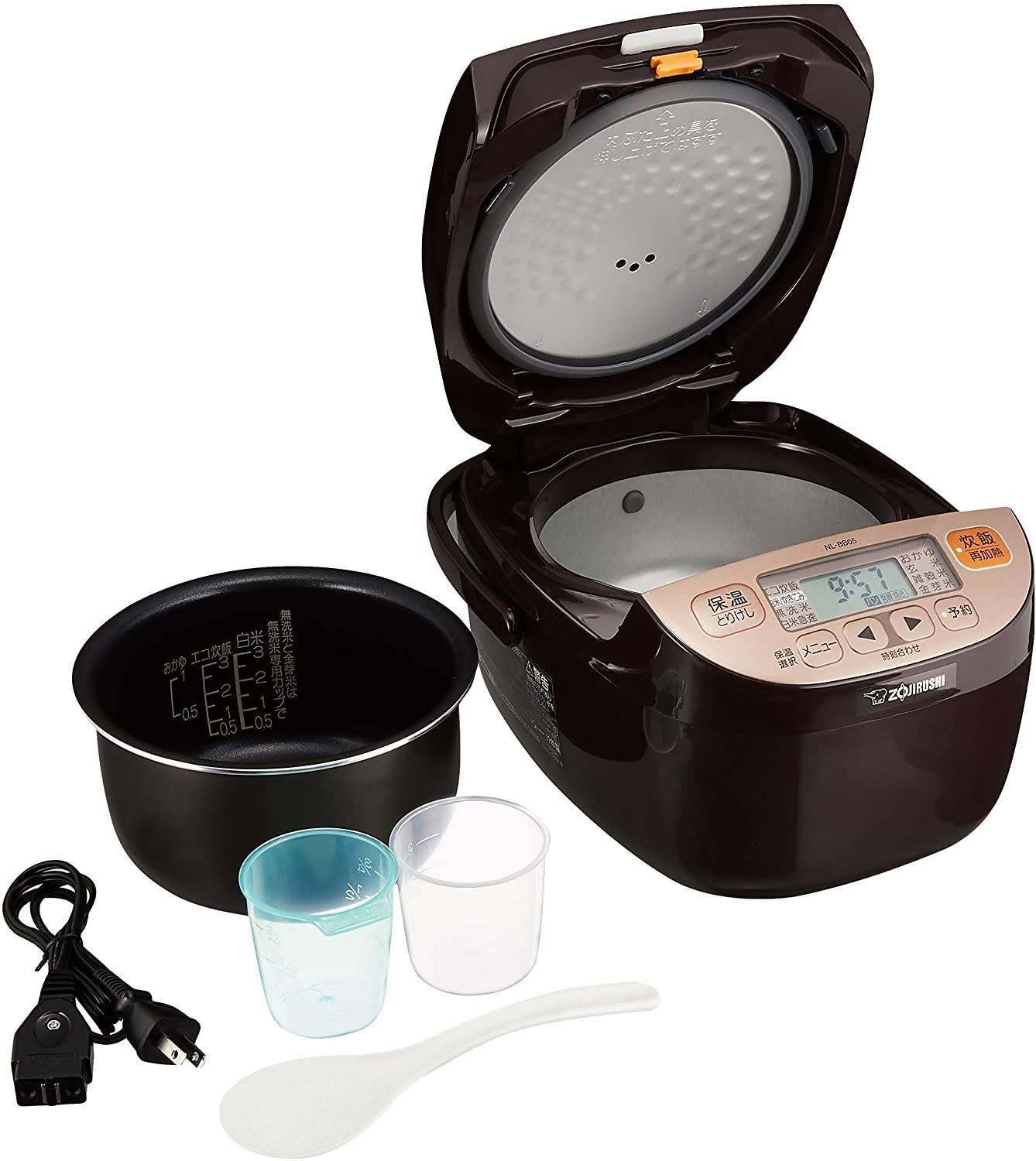Zojirushi NL-BB05AM-TM Rice Cooker – 3 Go Capacity Zojirushi NL-BB05AM-TM Rice Cooker – 3 Go Capacity