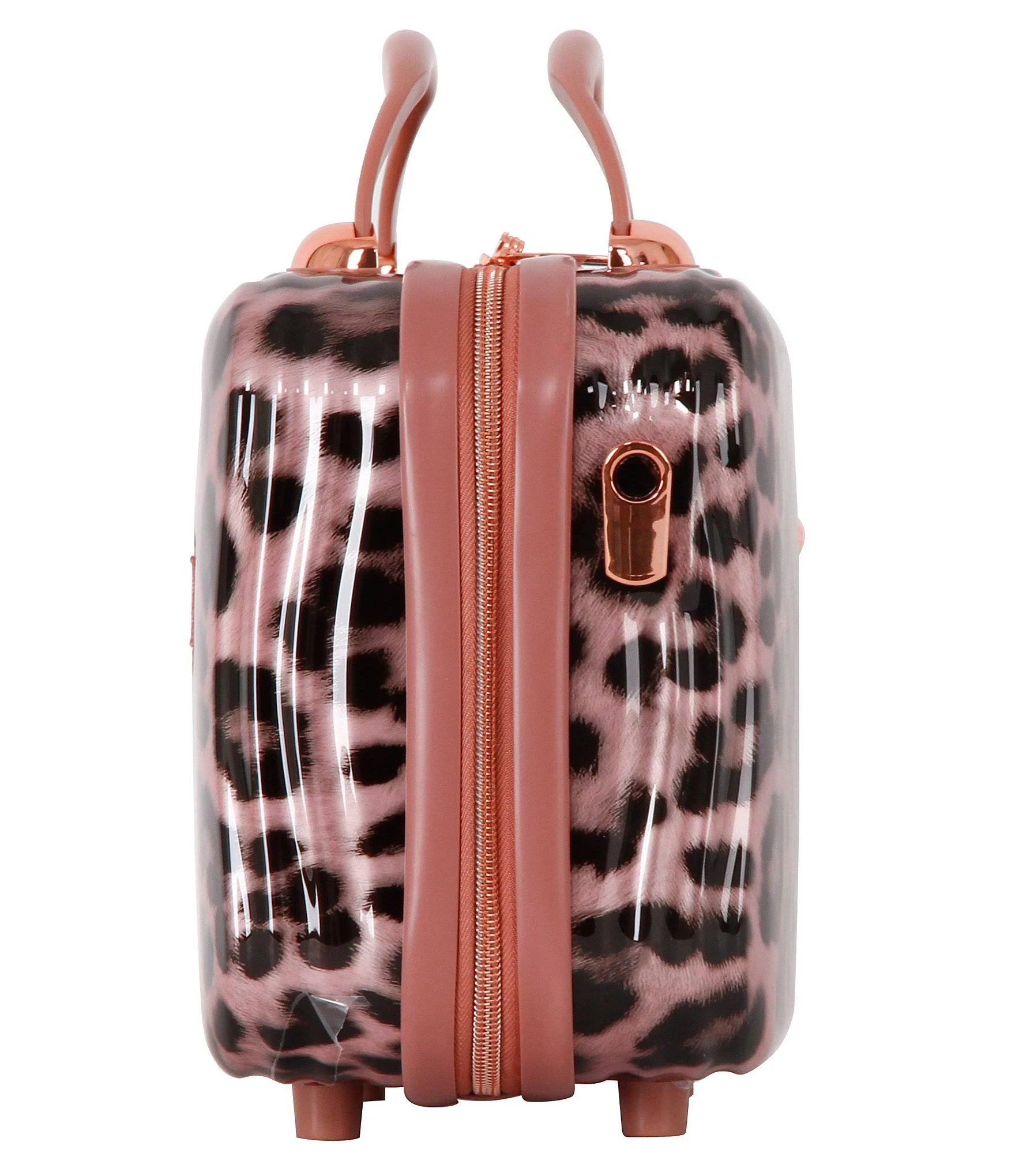 Triforce Cape Town Cheetah Print Beauty Case - Rose Gold Cheetah Print