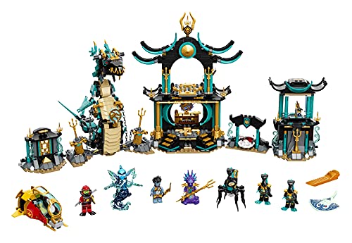 LEGO 71755 NINJAGO Temple of The Endless Sea Building Toy, Underwater Playset with Ninja Kai Minifigure, Gifts for 9 Plus Year Old Boys & Girls