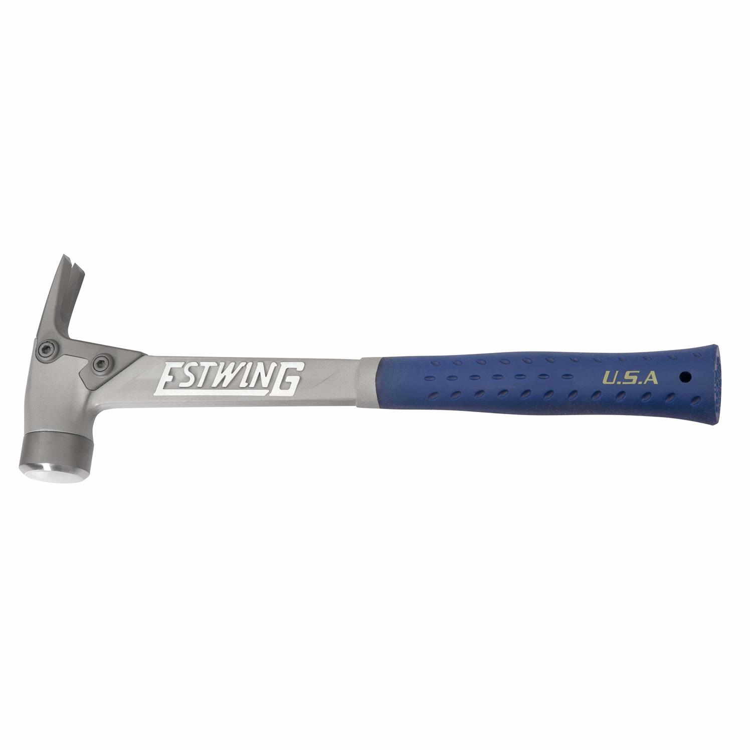 Estwing 14 oz. Blue Vinyl Grip Aluminum Hammer With Smooth Face - Shop Hardware Tools Online Store