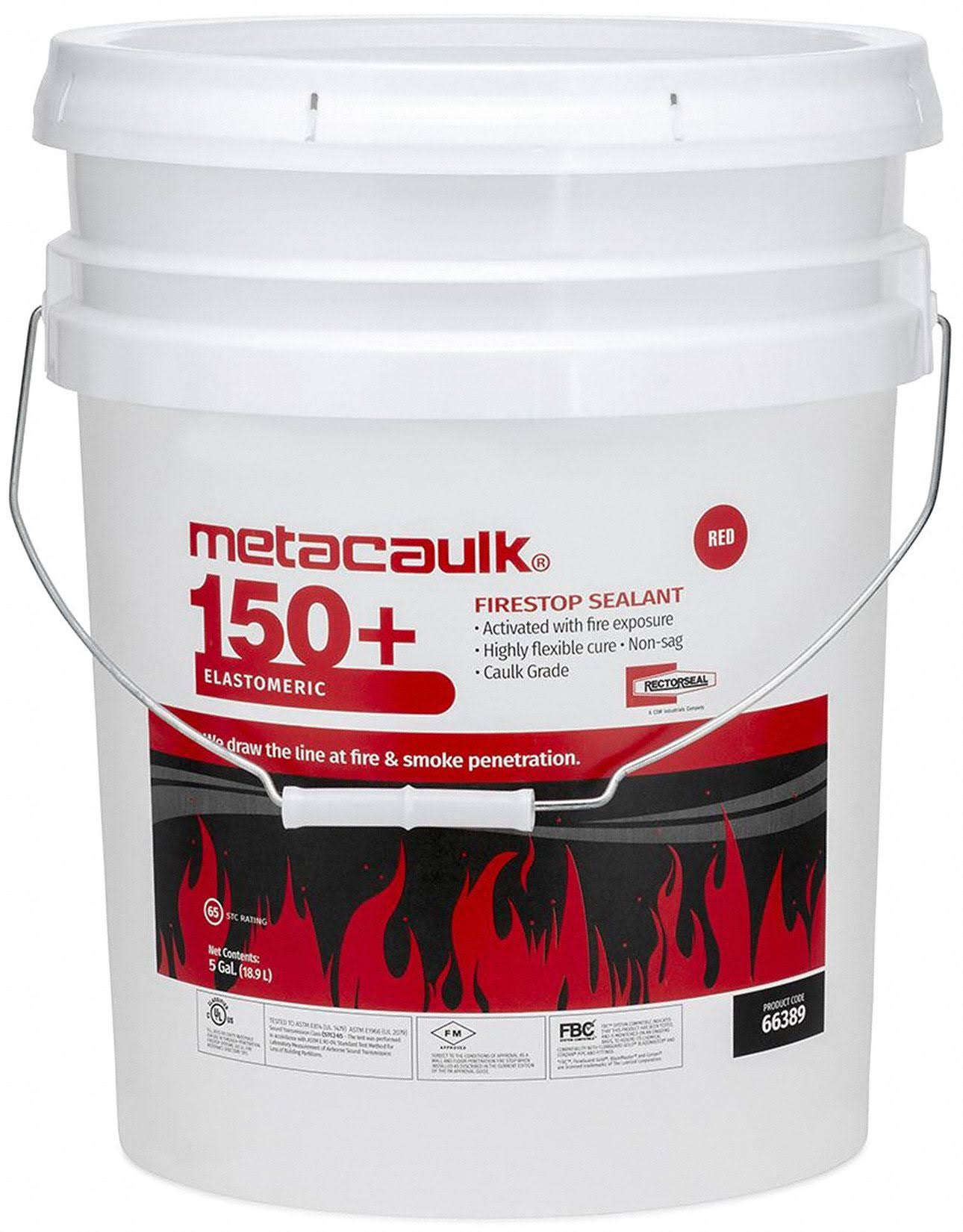 Metacaulk 66389 MC 150+ Firestop Sealant - 5 Gallon Pail