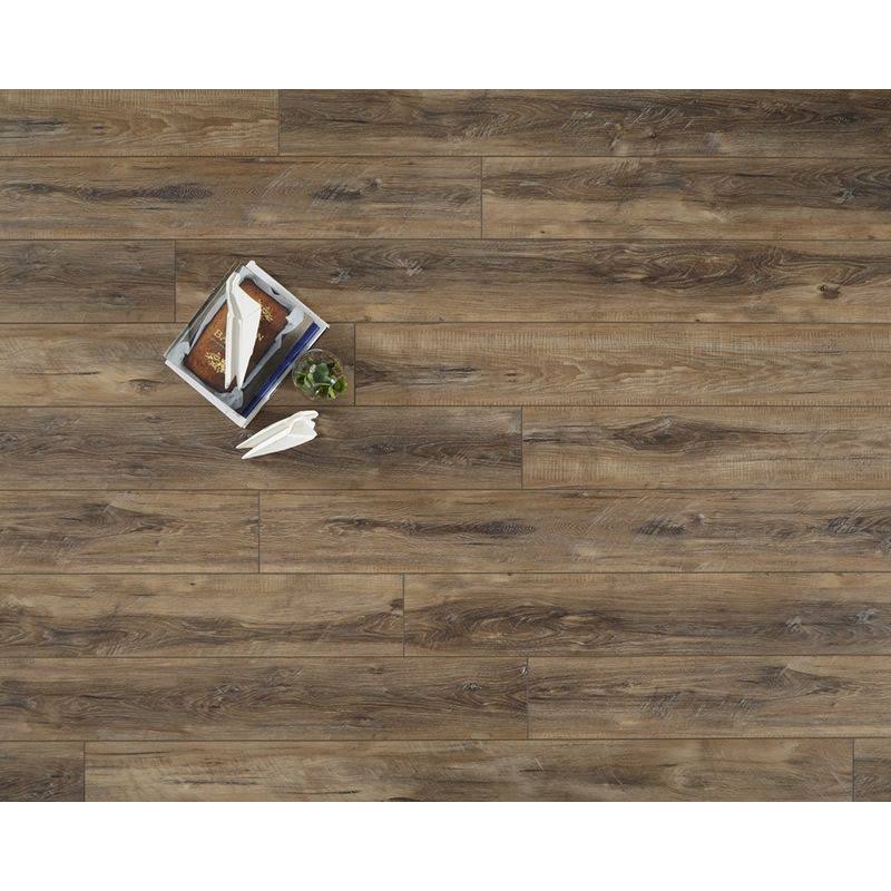 Mannington Adura Apex Napa 8x22 x 72x22 Barrel Dark Brown Luxury Vinyl Plank Flooring 23.4 Sq. ft. per Carton APX042