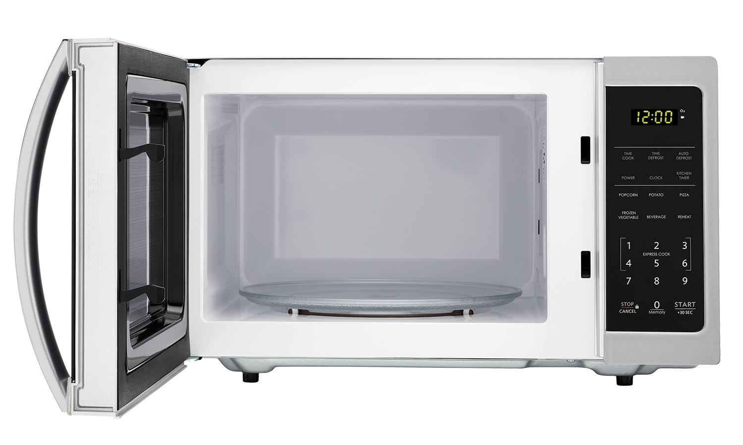 Sharp Carousel 0.7 Cu. ft. Stainless Steel Countertop Microwave Oven-SMC0711BS