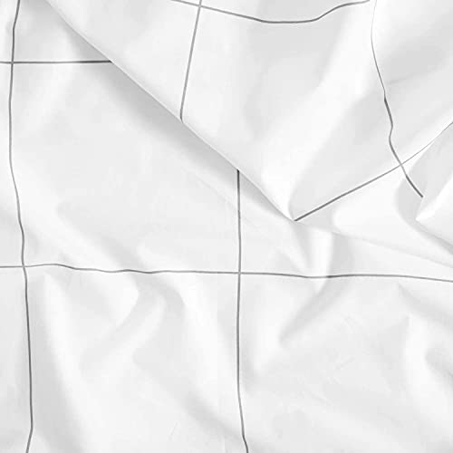 Brooklinen Luxury Sateen 4 Piece Sheet Set - 100% Cotton, Queen Size in Cream - 1 Fitted Sheet, 1 Flat Sheet, 2 Pillowcases | Best Luxury Sheets