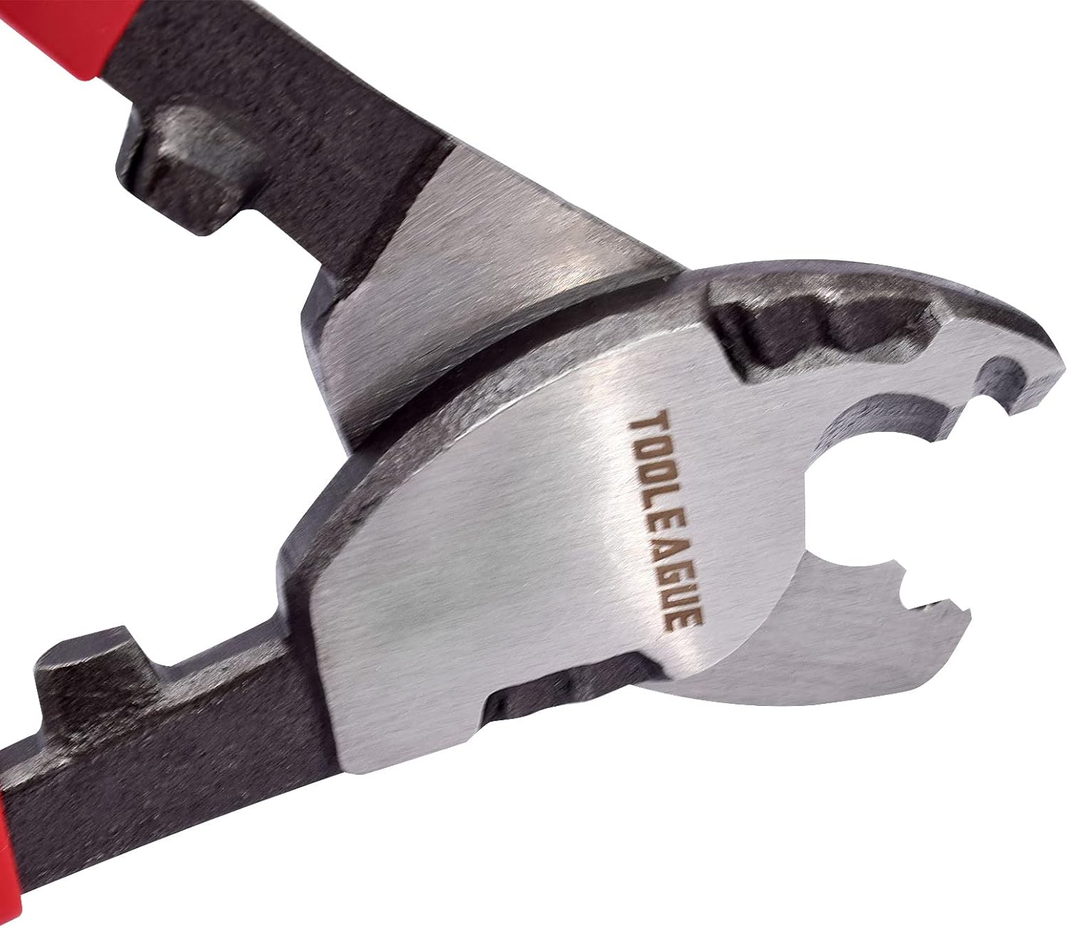 TOOLEAGUE 10 inches Cable Cutter,Heavy Duty Cable Cutting, High Leverage Cutter for Aluminum, Copper, Wire, Communications Cable