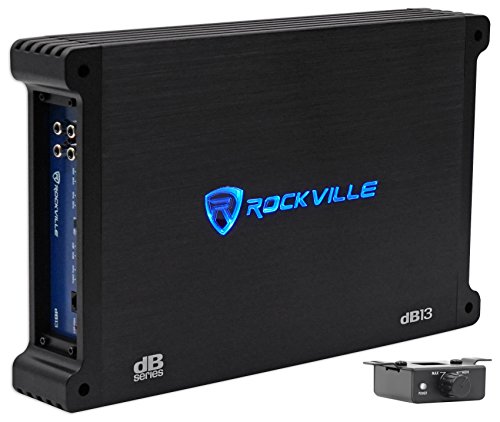 Rockville dB12 2000 Watt Peak/500w RMS Mono 2 Ohm Amplifier Car Amp