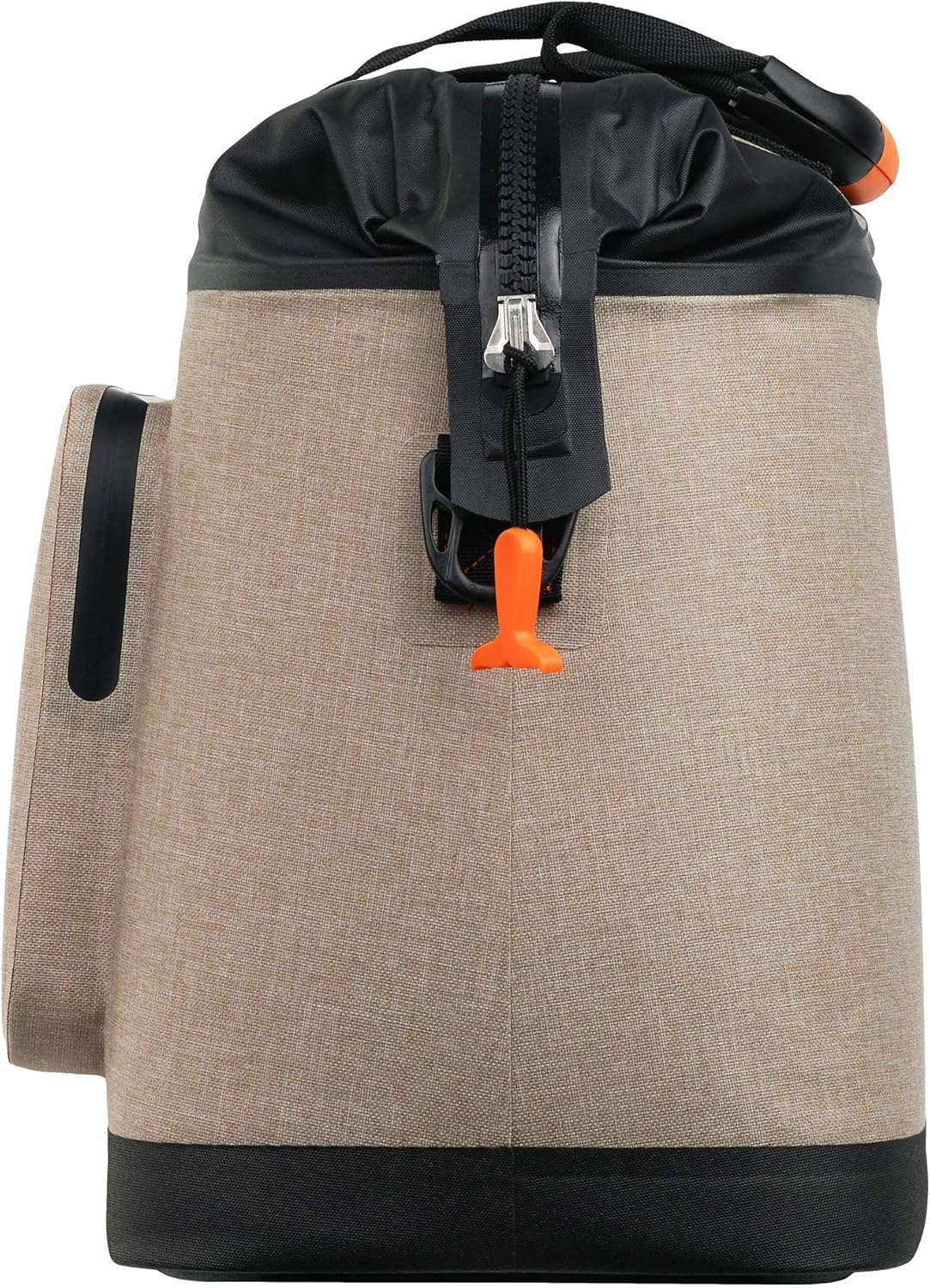 ORCA Walker Soft Side Tote Cooler | Temperature Insulated Bag Keeps Drinks Ice Cold All Day, Perfect for Beach, Park, Hikes, Picnics & More — Tan