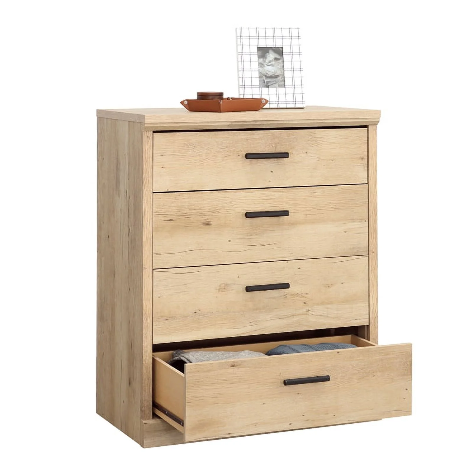 Sauder Aspen Post ® 4-Drawer Bedroom Chest in Prime Oak