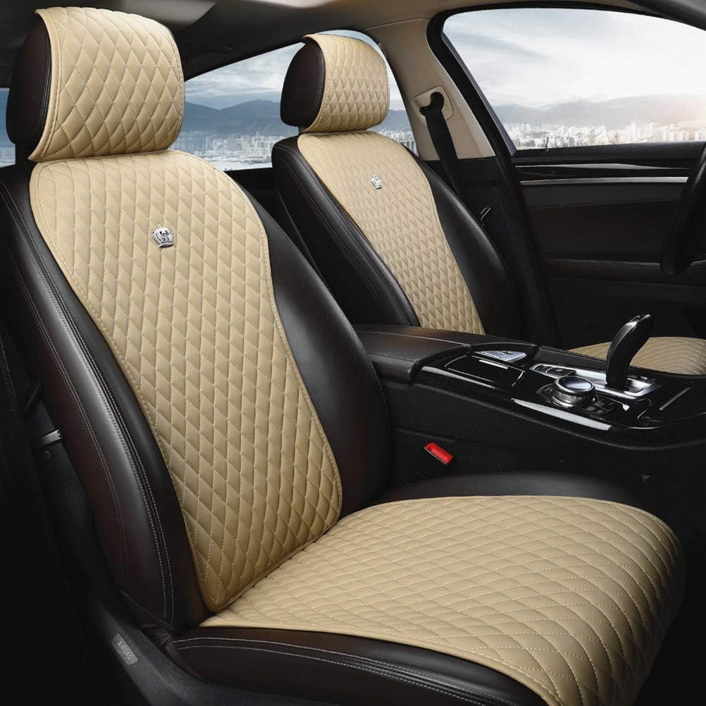 Purple Car Seat Cover Leather Seat Protector for Car Seats Comforty Car Seat Cover 2/3 Covered 11PCS Universal Fit Car/Auto/Truck/SUV (A-Purple)