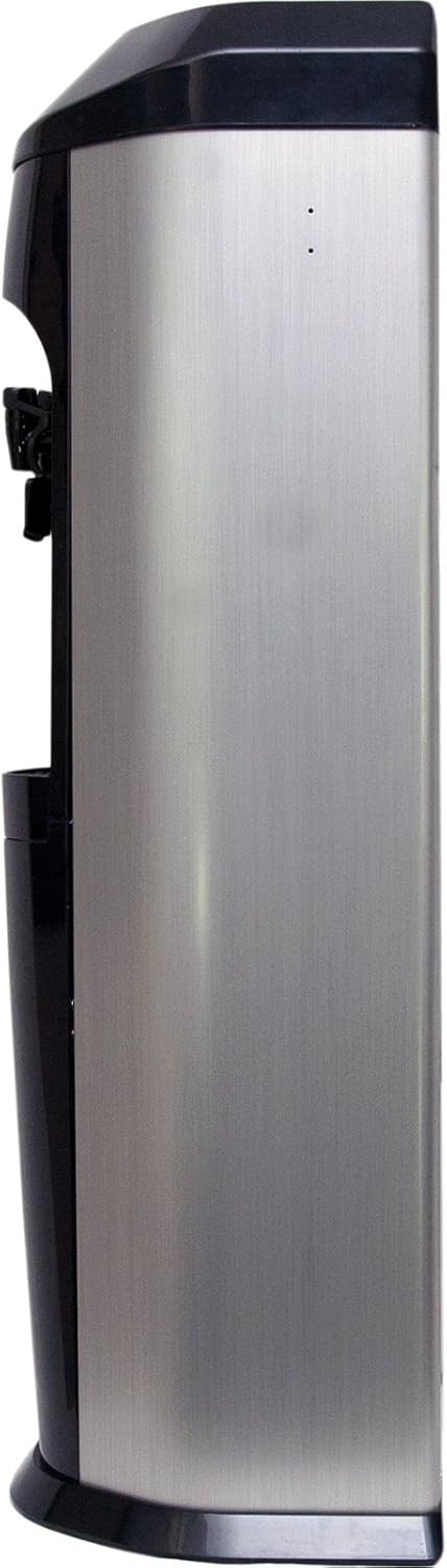 Clover D14A Water Dispenser - Hot and Cold Bottleless with Install Kit - Black and Stainless