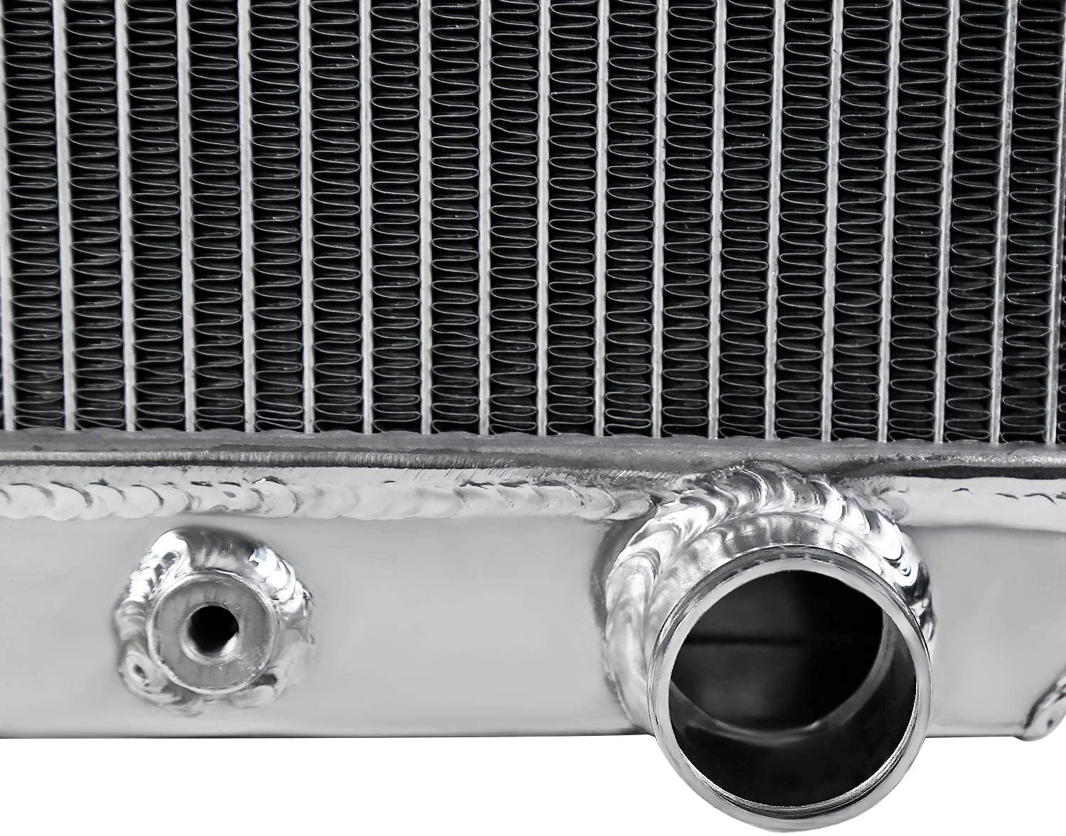 62mm 3Row Aluminum Radiator For 1955-1957 Chevy Bel Air Nomad V8 MT 1955 1956 1957