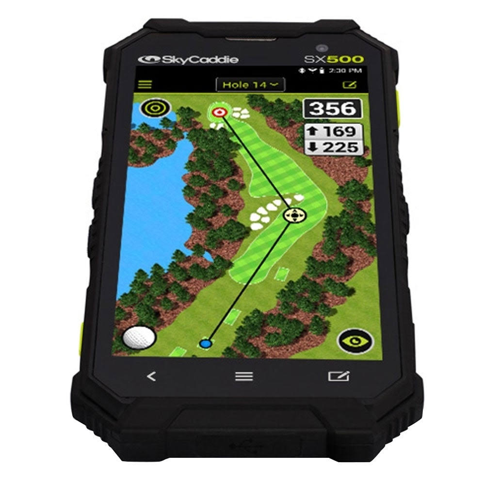 SkyCaddie SX500 Handheld GPS, Black