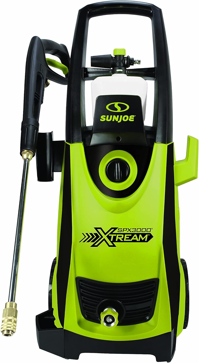 Sun Joe SPX3000-XT 2200 Max PSI 1.65 GPM 13 Amp Xtream Clean Electric Pressure Washer