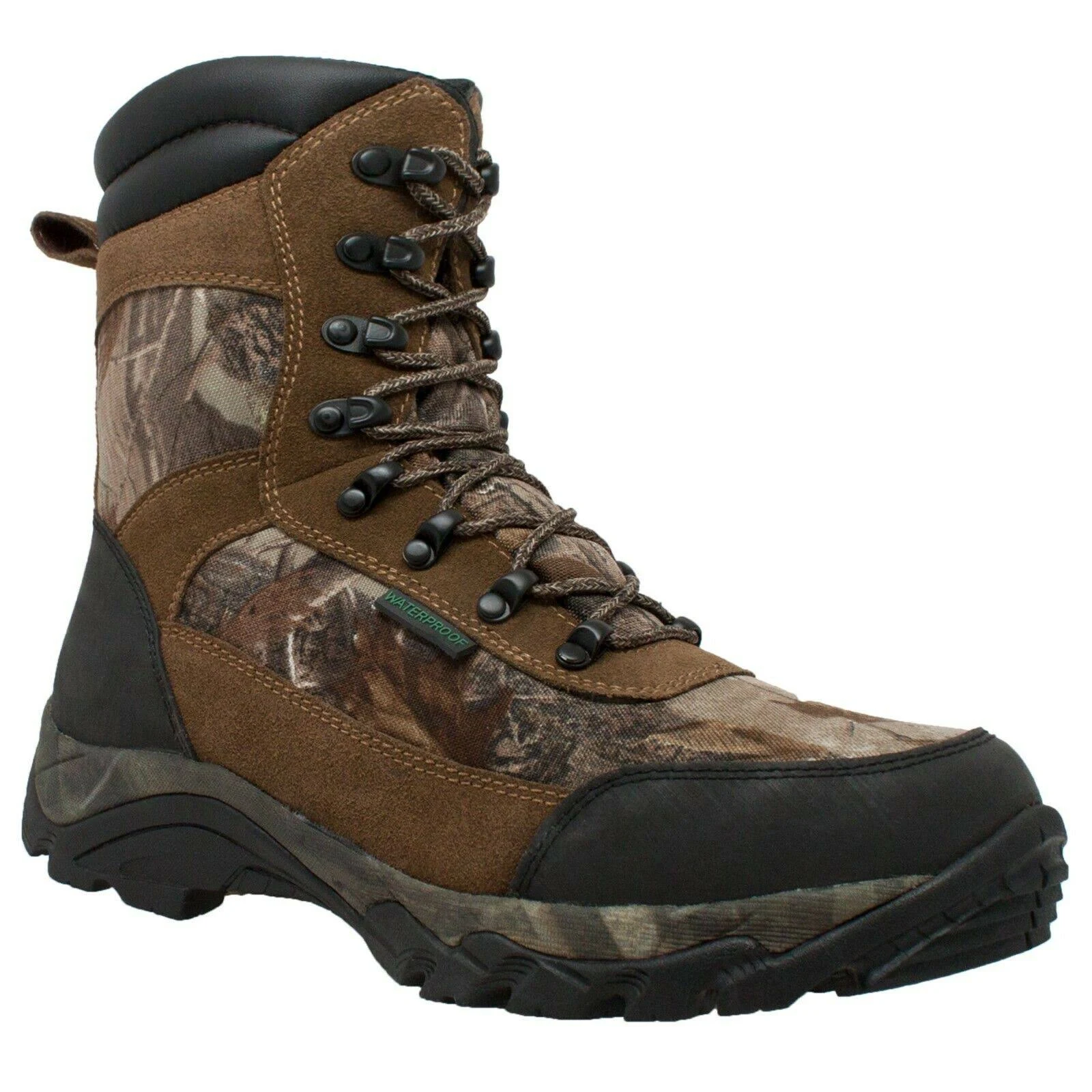 AdTec Men&s 10x22 Waterproof Real Tree 400G Camo Brown