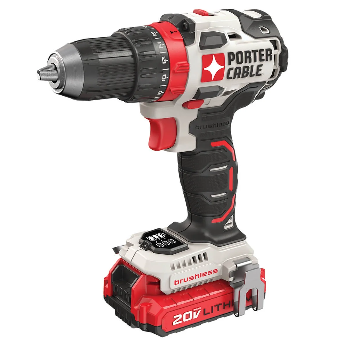 PORTER CABLE 20-Volt Max 2-Tool Brushless Combo Kit, PCCK619L2