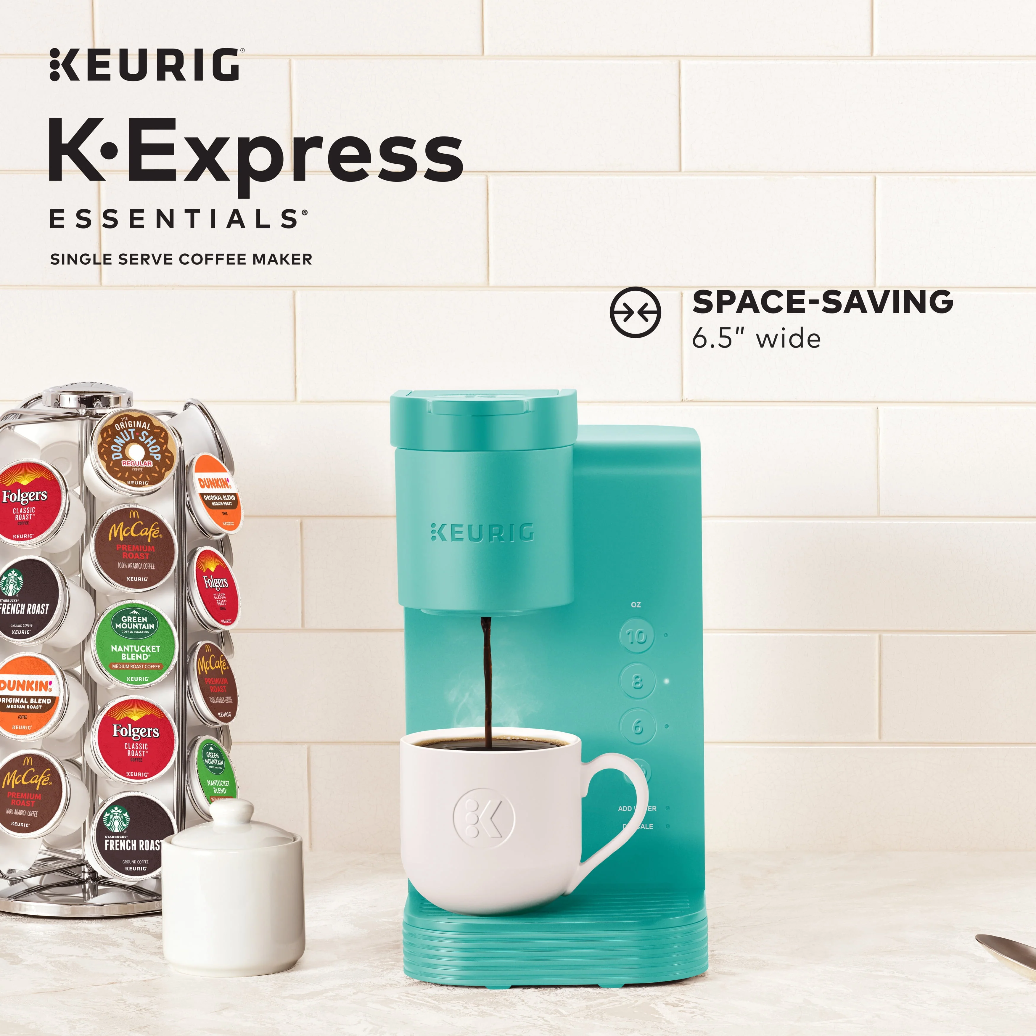 Keurig K-Express Essentials Single Serve K-Cup Pod Coffee Maker, Black