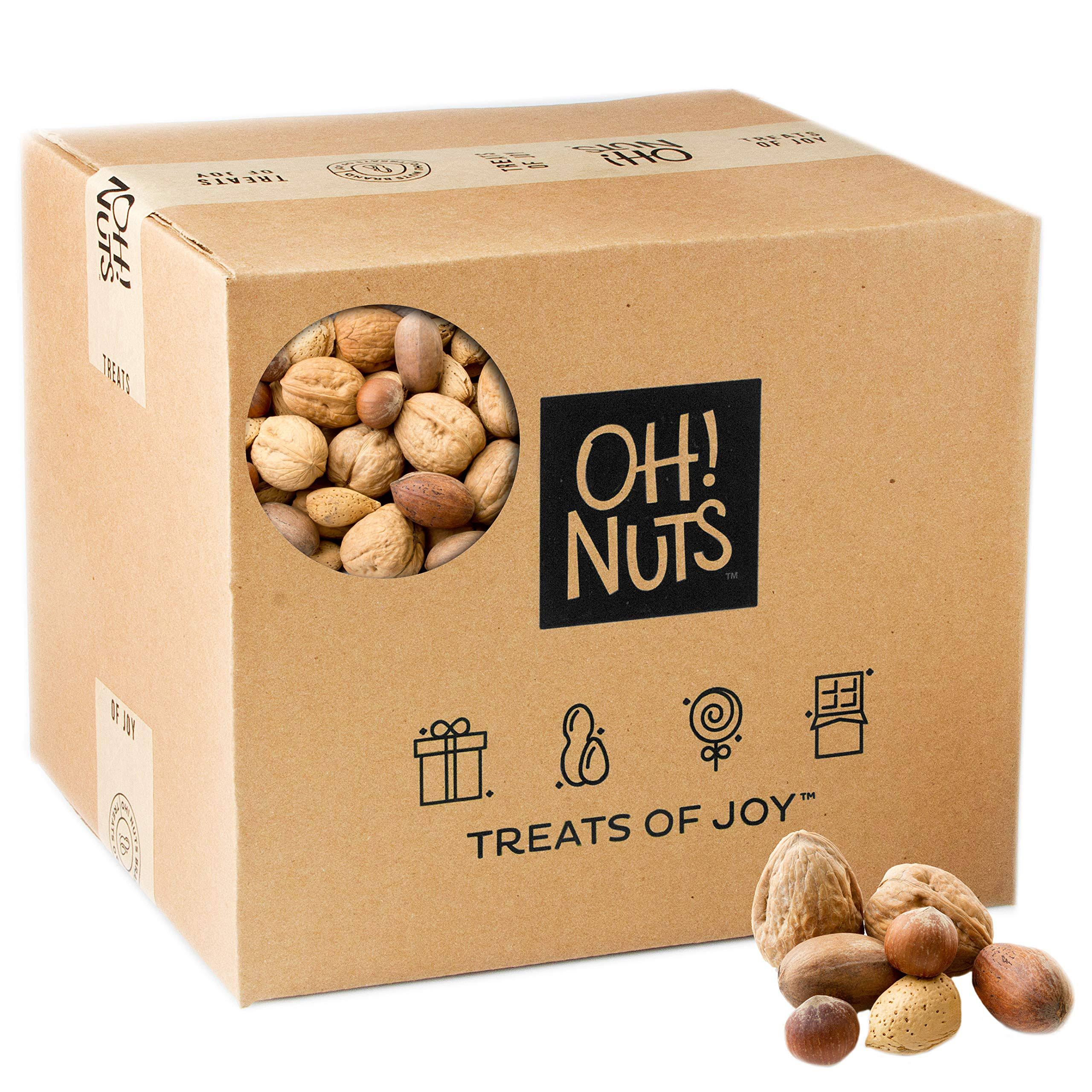 Mixed Nuts in Shell (25 Pound CASE) - Oh! Nuts
