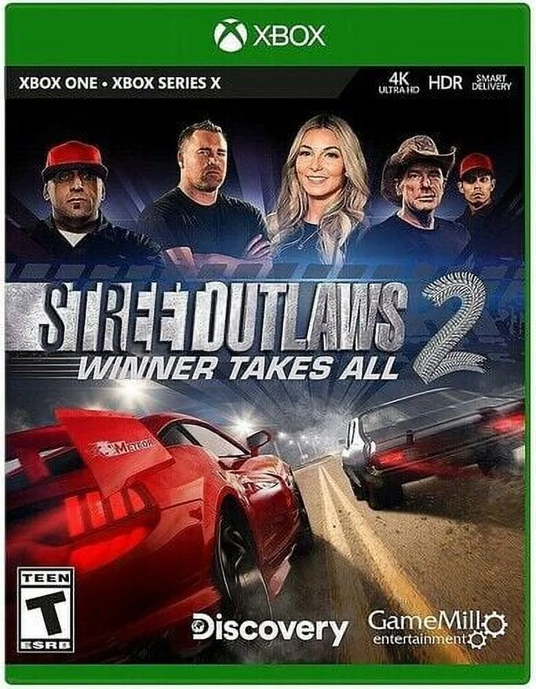Street Outlaws 2: Winner Takes All for Xbox One and Xbox Series X [New Video Gam - Curated Treasures Market