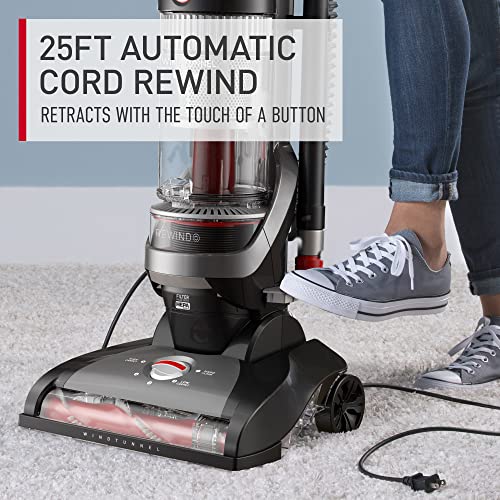 Hoover WindTunnel Cord Rewind Pro Upright Vacuum