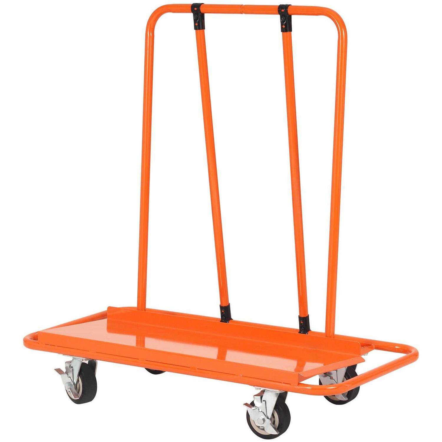 VEVOR Drywall Cart, 3000 LBS Panel Dolly Cart with 45.28 x 21.8 Deck and 5 Swivel Wheels - Shop Hardware Tools Online Store