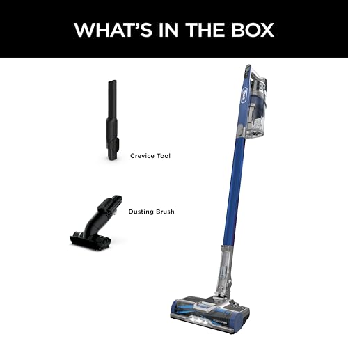 Shark | Pet Cordless Vacuum Cleaner | LED Headlights | Removable Handheld Vacuum for Pet Hair | Crevice Tool & Pet Multi-Tool Included | 40min Runtime | For Carpet & Hard Floors | Grey | IX141