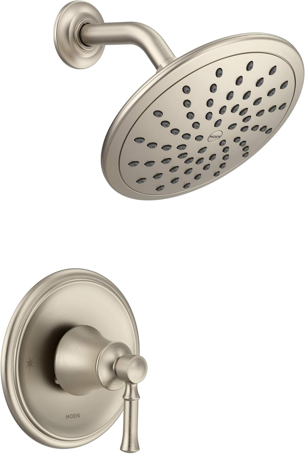 Moen T2282EP Dartmoor Shower Only System with Rainshower Showerhead without Valve, chrome
