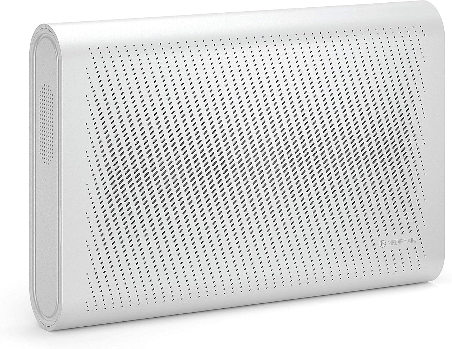 Medify Air MA-35 Air Purifier with H13 True HEPA Filter | 500 sq ft Coverage | for Allergens, Wildfire Smoke, Dust, Odors, Pollen, Pet Dander | Quiet 99.7% Removal to 0.1 Microns | Silver, 1-Pack