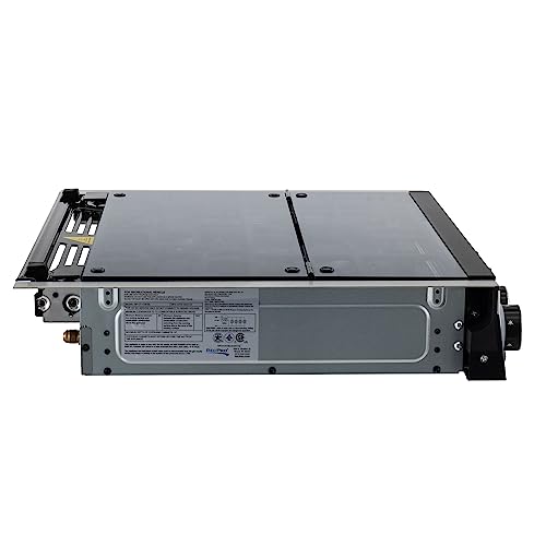 RecPro RV Built In Gas Cooktop | 2 Burner or 3 Burner | RV Cooktop Stove | 6,500 and 8,000 BTU Burners | Cover Included