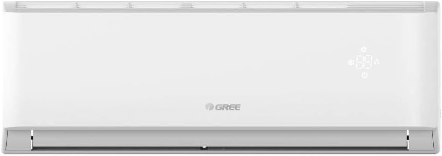 Gree 9,000 BTU 16 SEER LIVO+ Wall Mount Ductless Mini Split Air Conditioner Heat Pump 208/230V