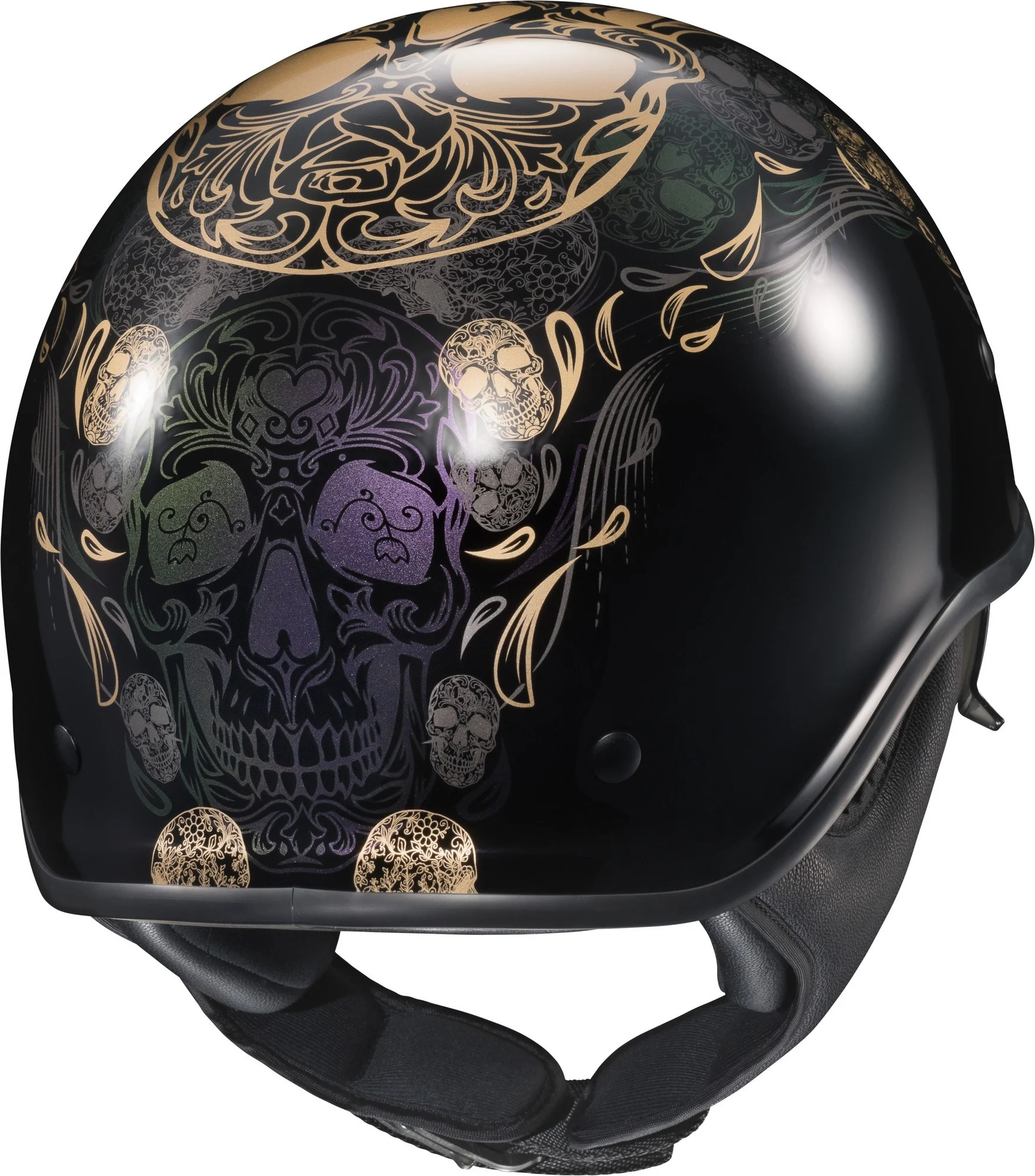 Scorpion EXO-C90 Kalavera Half Helmet - Black