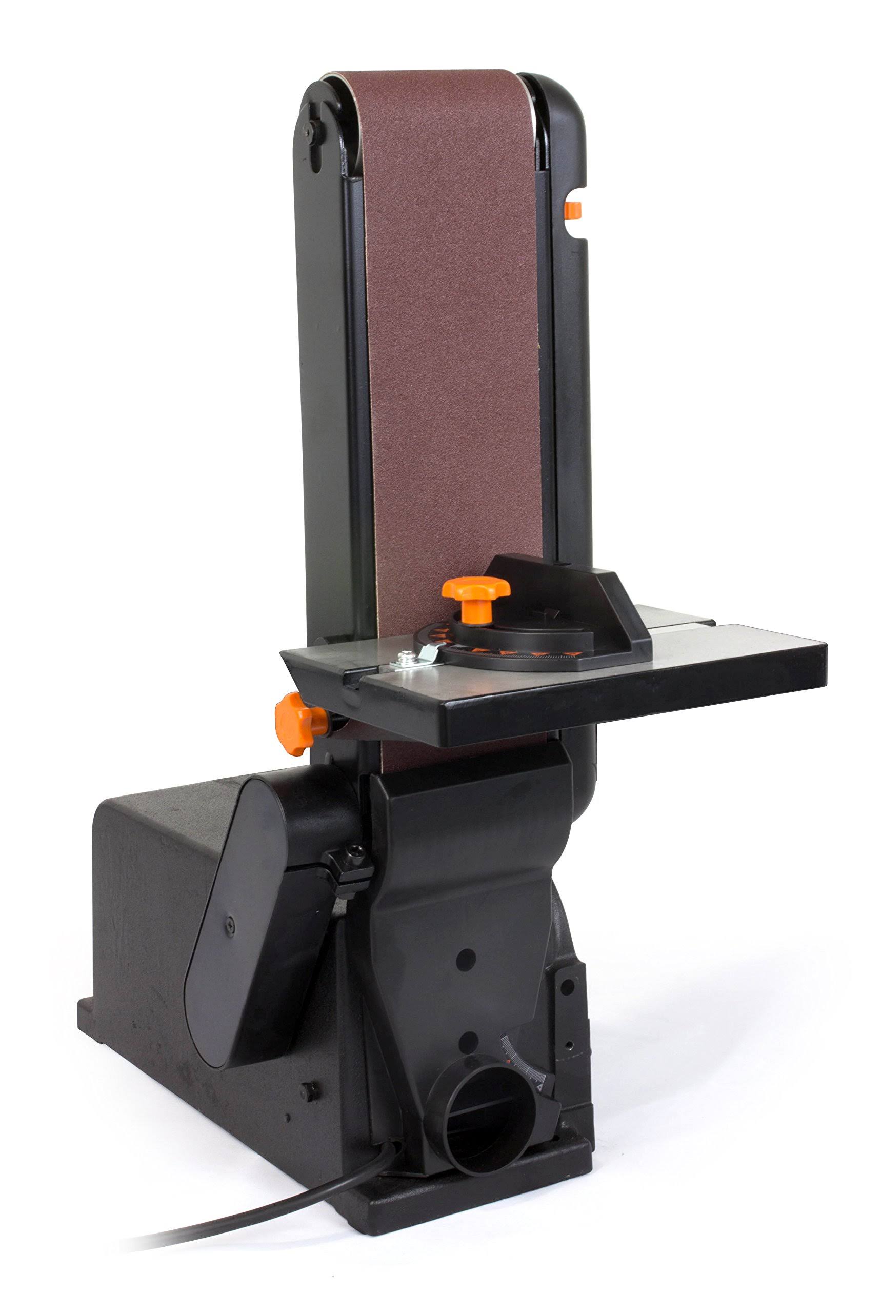 Wen 6502T 4.3-Amp 4 x 36 in. Belt and 6 in. Disc Sander with Cast Iron Base