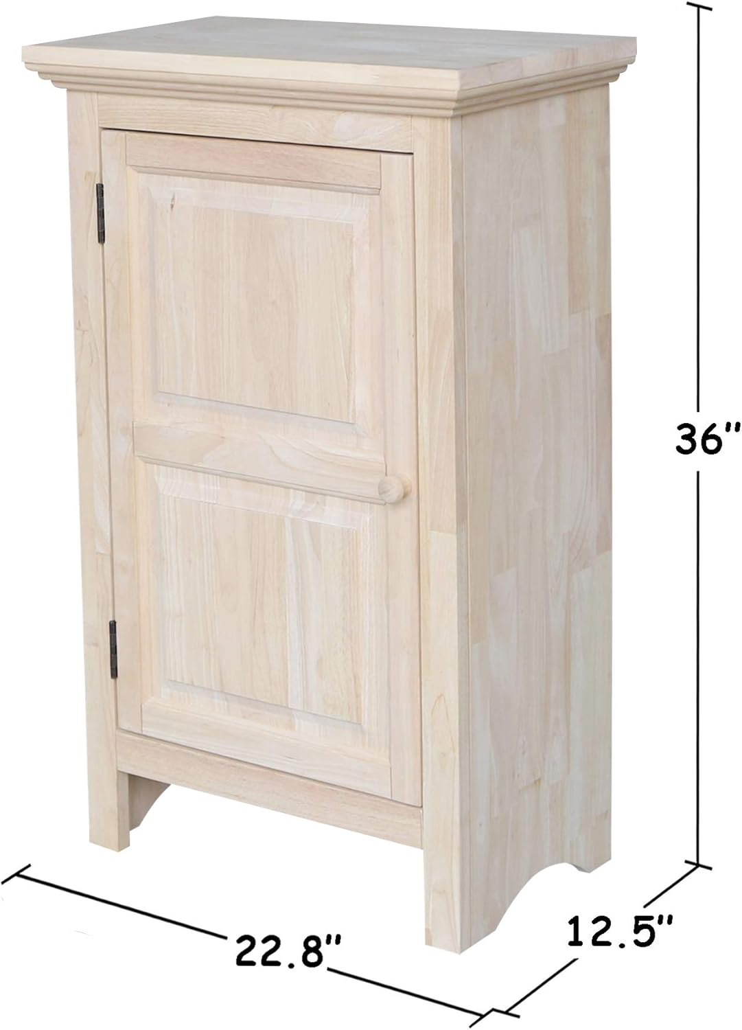 International Concepts Single Jelly Cabinet, 36-Inch, Unfinished
