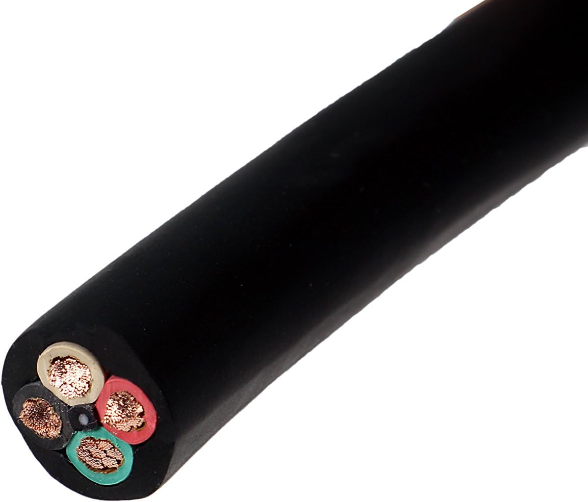 100' 8/4 SOOW Wire Cord Cable Portable Power 8 Gauge 4 Conductor (100 ft)