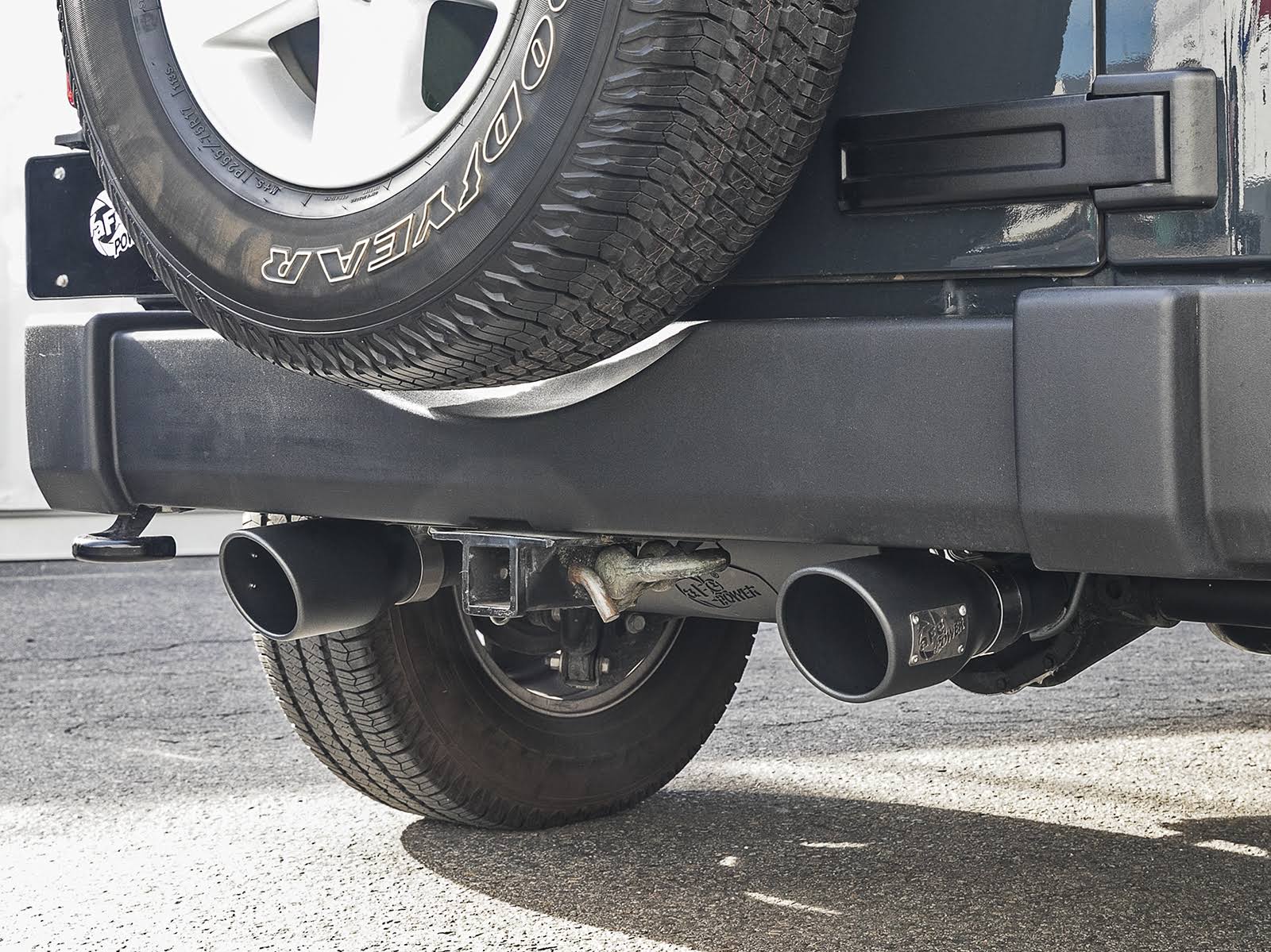 aFe Power 49-48062-B Rebel Series Cat-Back Exhaust System for Jeep Wrangler