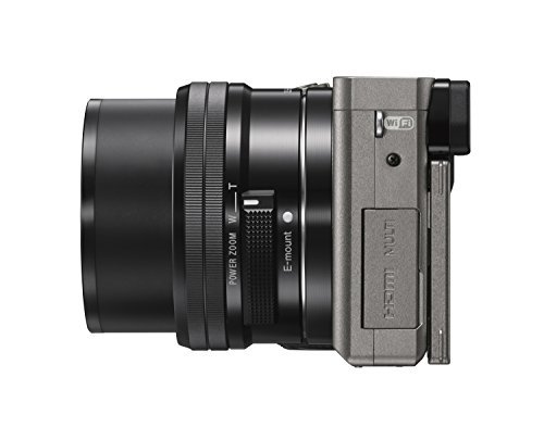 Sony Alpha a6000 Mirrorless Digital Camera with 16-50 mm Lens, 24 MP (White)