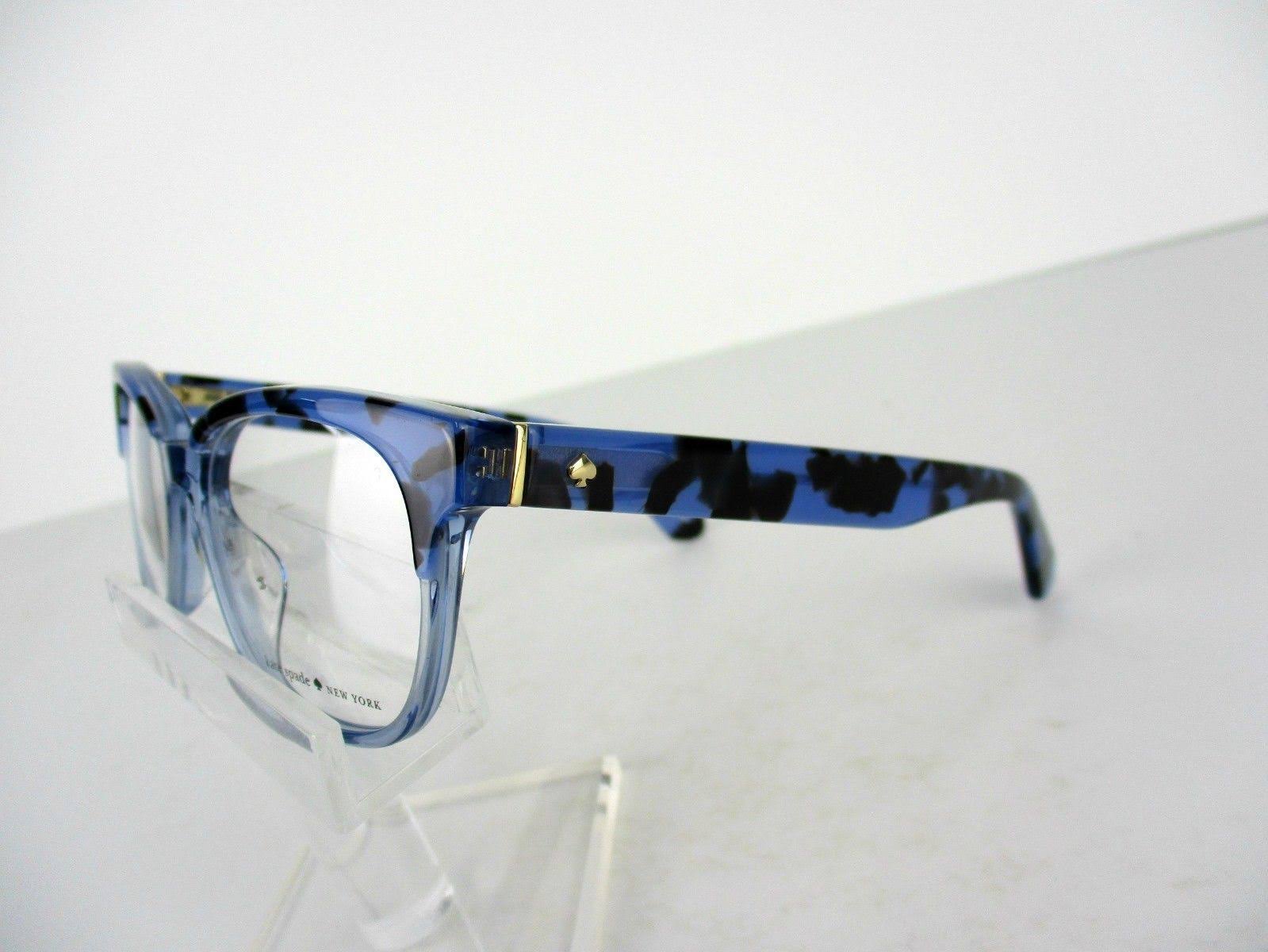 Kate Spade Carolanne Eyeglasses - Blue Havana (0JBW)
