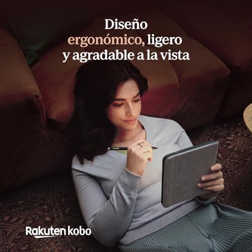 Kobo Libra Colour | eReader | 7” Glare-Free Colour E Ink Kaleido™ 3 Display | Dark Mode Option | Audiobooks | Waterproof | White