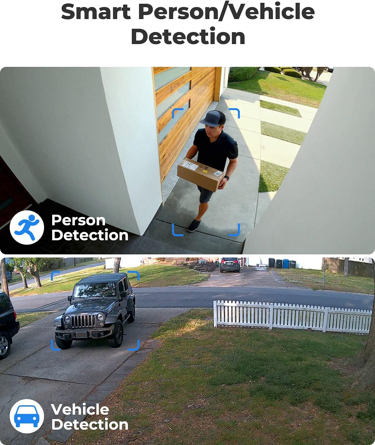 Reolink 5MP Security Camera Outdoor with Spotlights, 5X Optical Zoom, Color Night Vision, Person/Vehicle Detection, 2.4/5 GHz WiFi Home Security Camera System, Supports Smart Playback, RLC-511WA