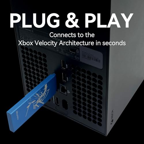 Xbox Serie x Xbox Serie s1tb2tb Solid State Drive - nvme Storage Expansion Card SSD (Blue, 1, TB)