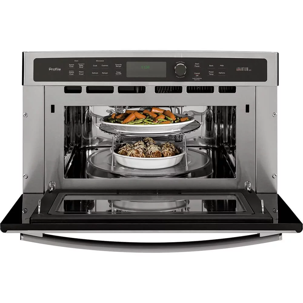 Ge Profile Psb9120 30" Wide 1.7 Cu. Ft. Single Electric Oven - Stainless Steel