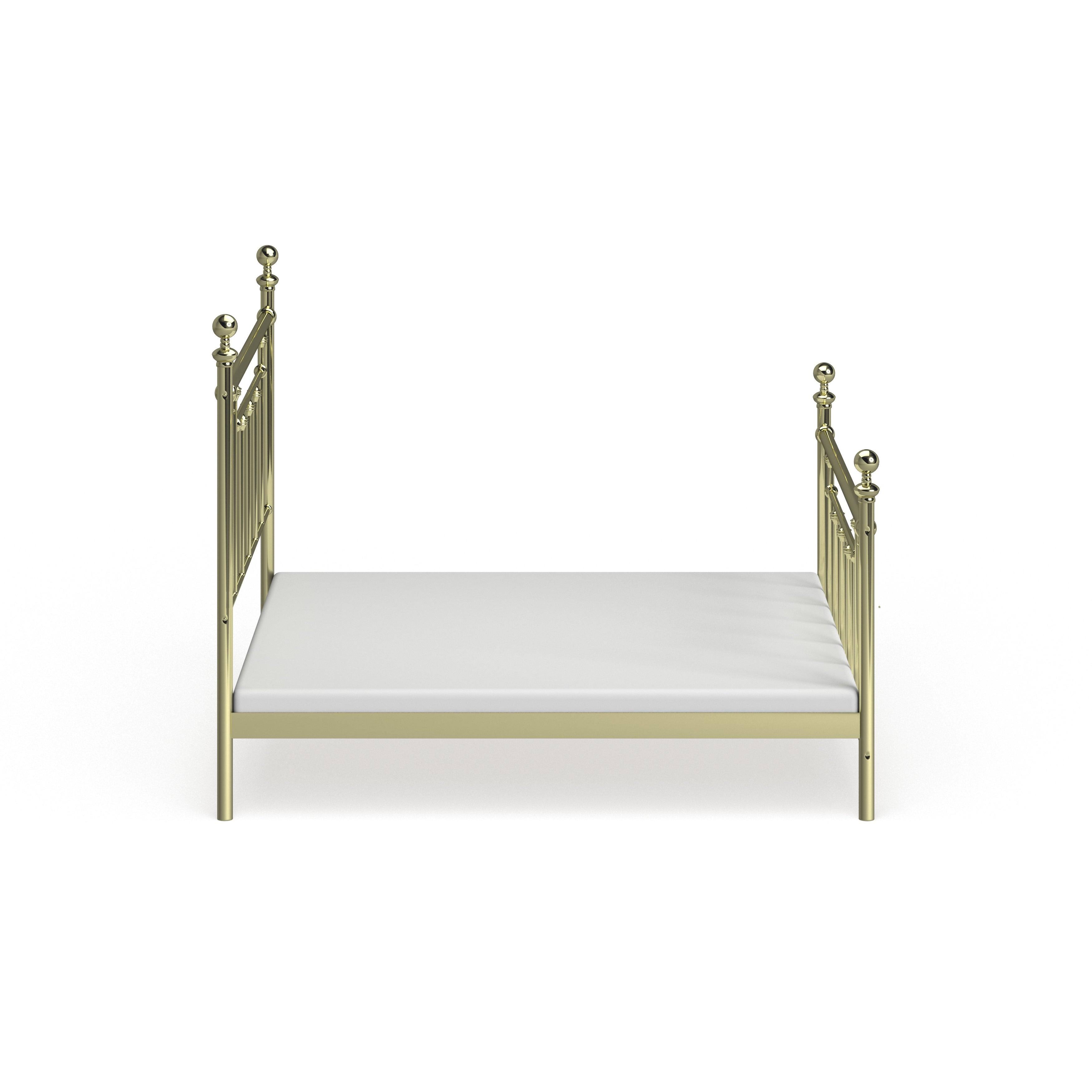 Hillsdale Chelsea Classic Brass Full Bed Set (Rails Not Included)