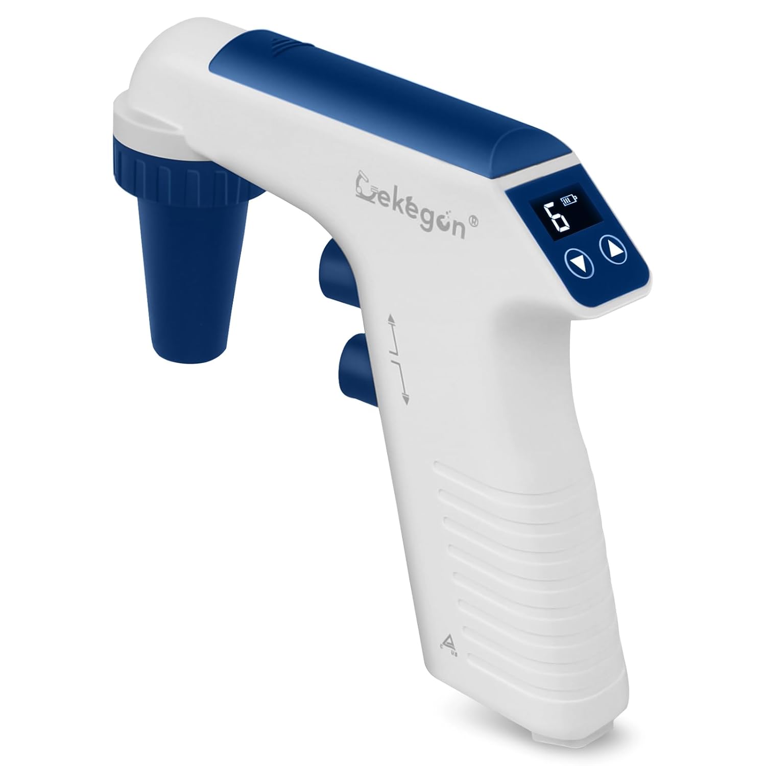 Electric Pipette Controller 0.1-100ml, Digital Pipettors for Experiments, Lab, Automatic Pipette Filler with 6 Adjustable Speed