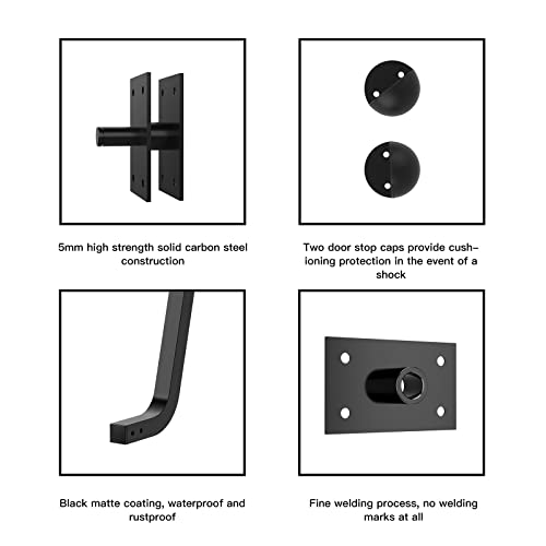 ROOMTEC Queen Murphy Bed Hardware Kit, Folding Wall Bed Kit,Horizontal,Easy to Install,Saving Space