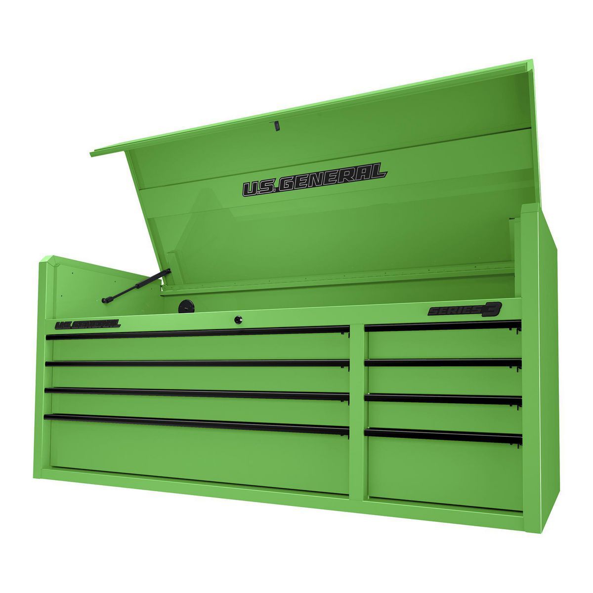 U.S. GENERAL 56 in. x 22 in. Top Chest, Series 3, Green