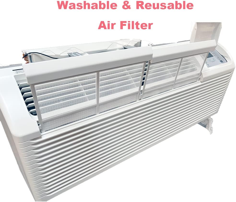 9,000 BTU PTAC Packaged Terminal Air Conditioner With Heat Pump PTHP Unit Heating And Cooling With Electric Cord